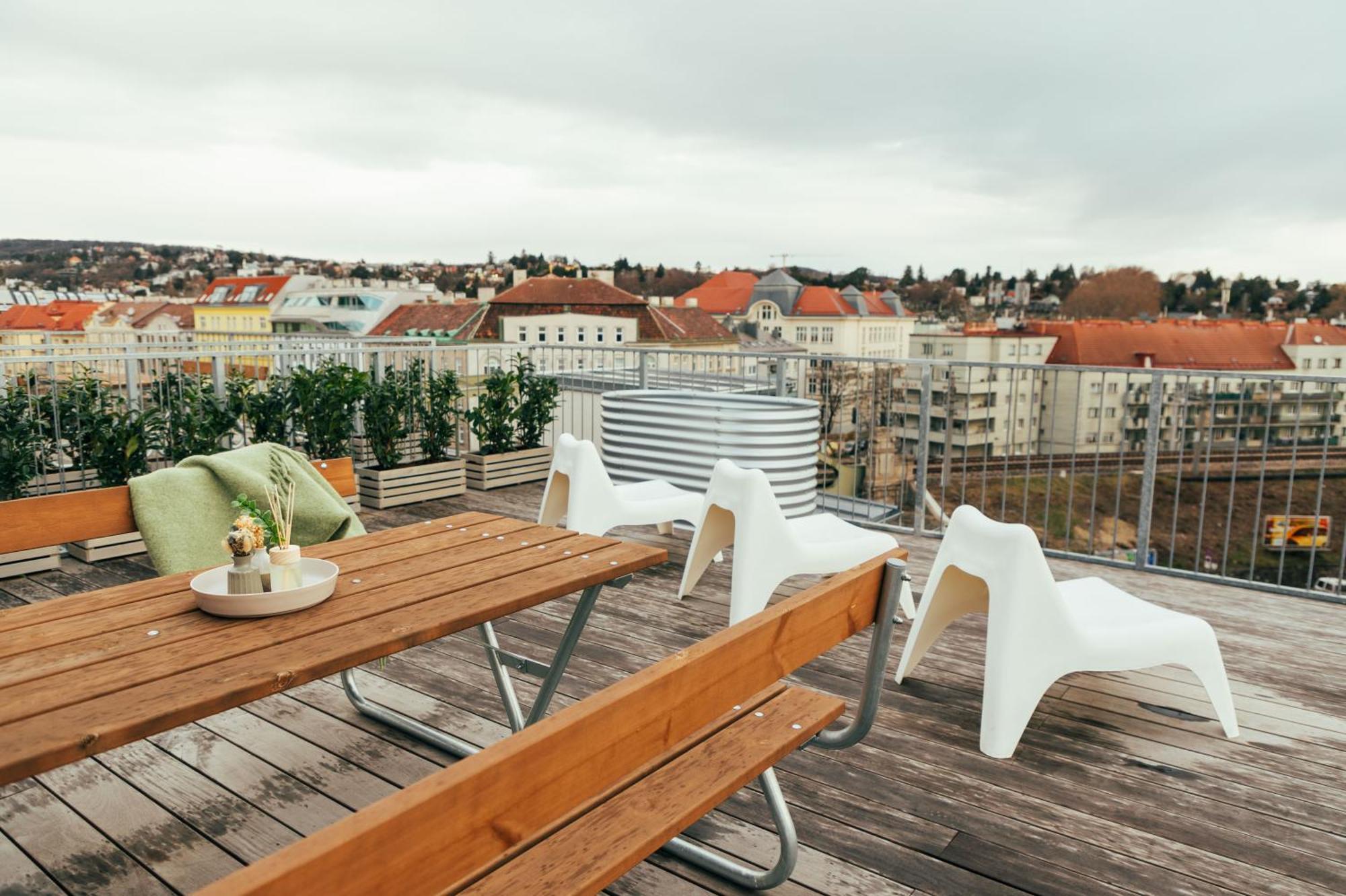 Large Apartments - Great For Groups - With Balcony Or Terrace Wien Ngoại thất bức ảnh